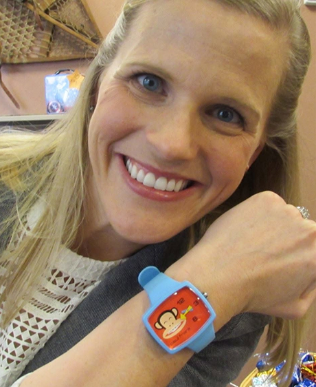 Selfie of Doctor Struble smiling and wearing a watch